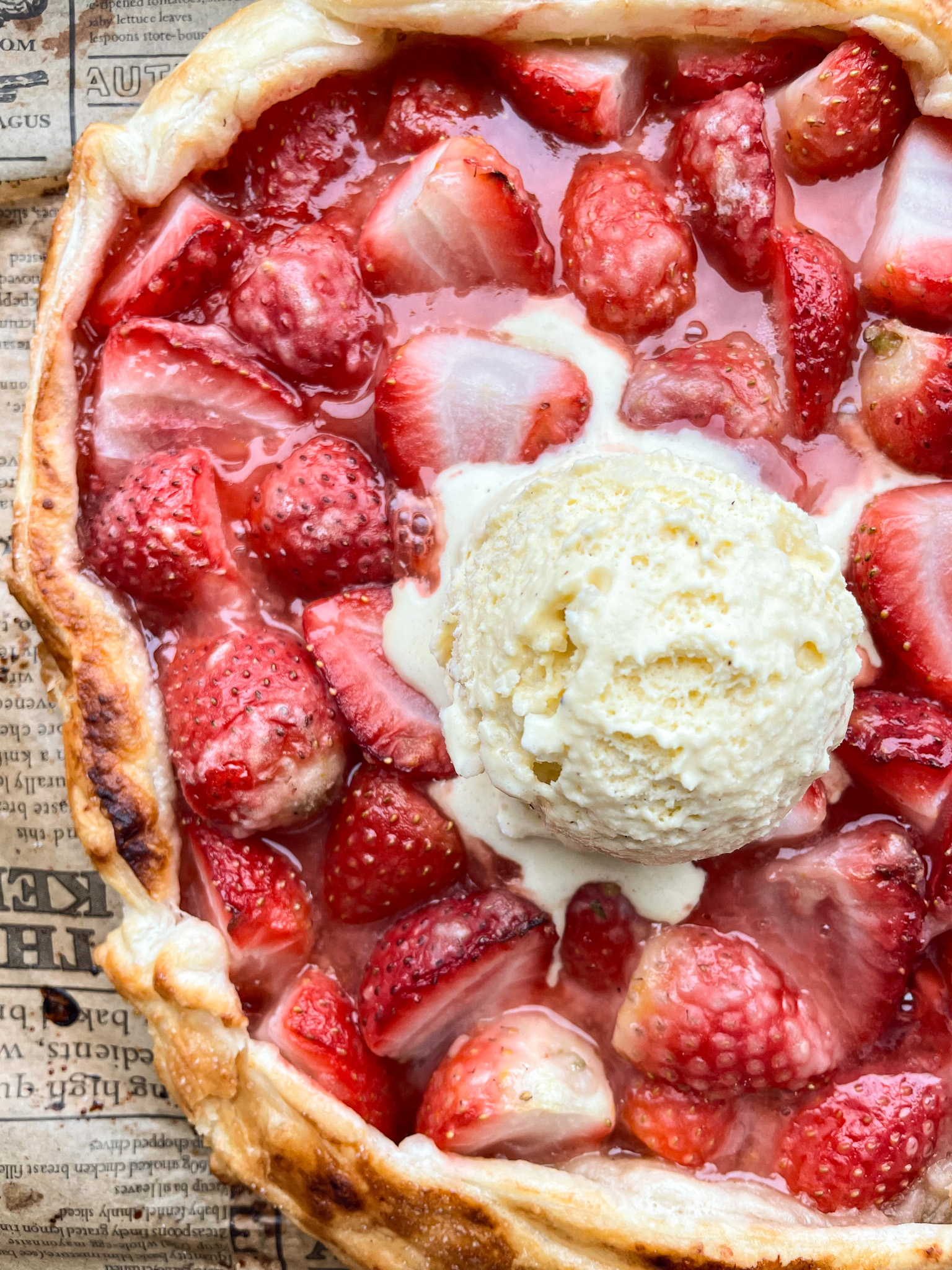 Strawberry Galette Recipe