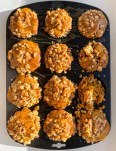 PUMPKIN STREUSEL MUFFINS