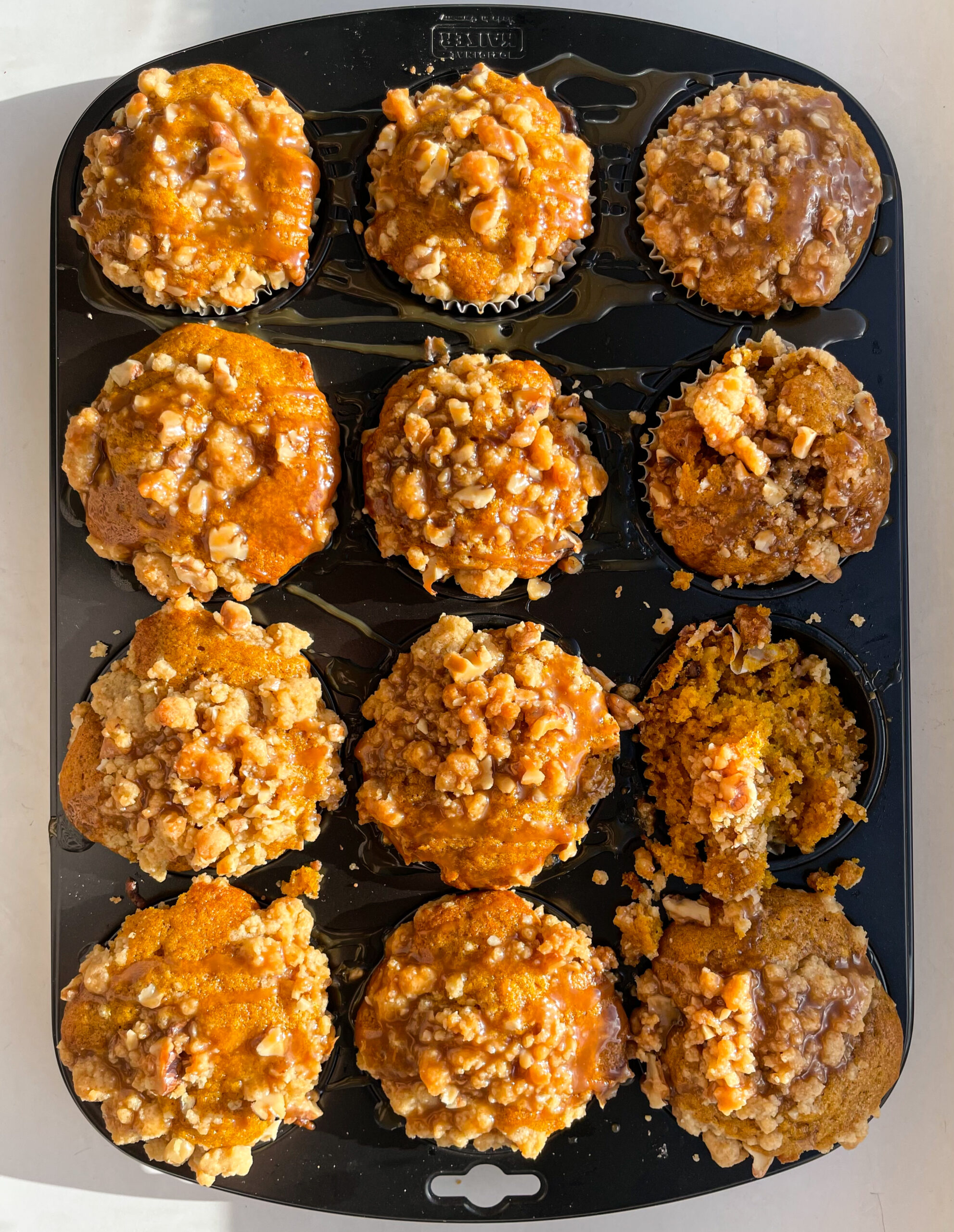 Pumpkin Streusel Muffins