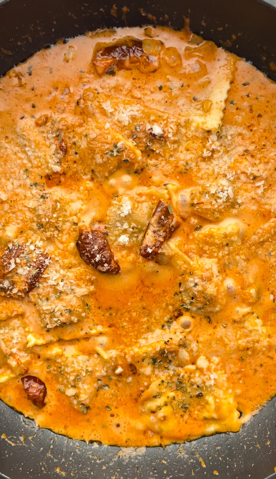 Creamy Parmesan Ravioli