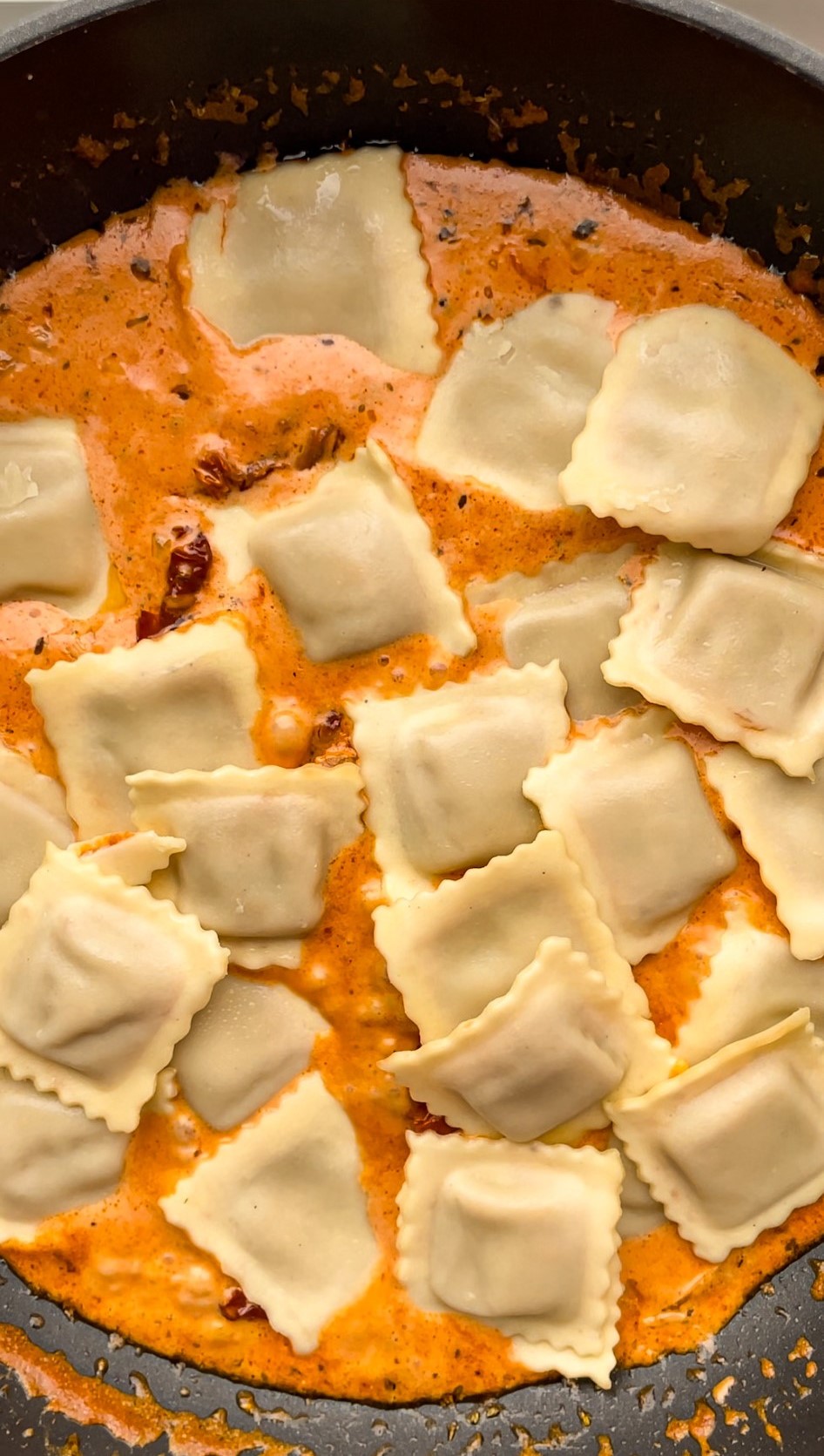 Creamy Parmesan Ravioli