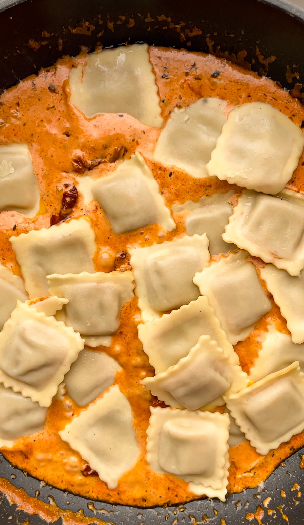 Creamy Parmesan Ravioli