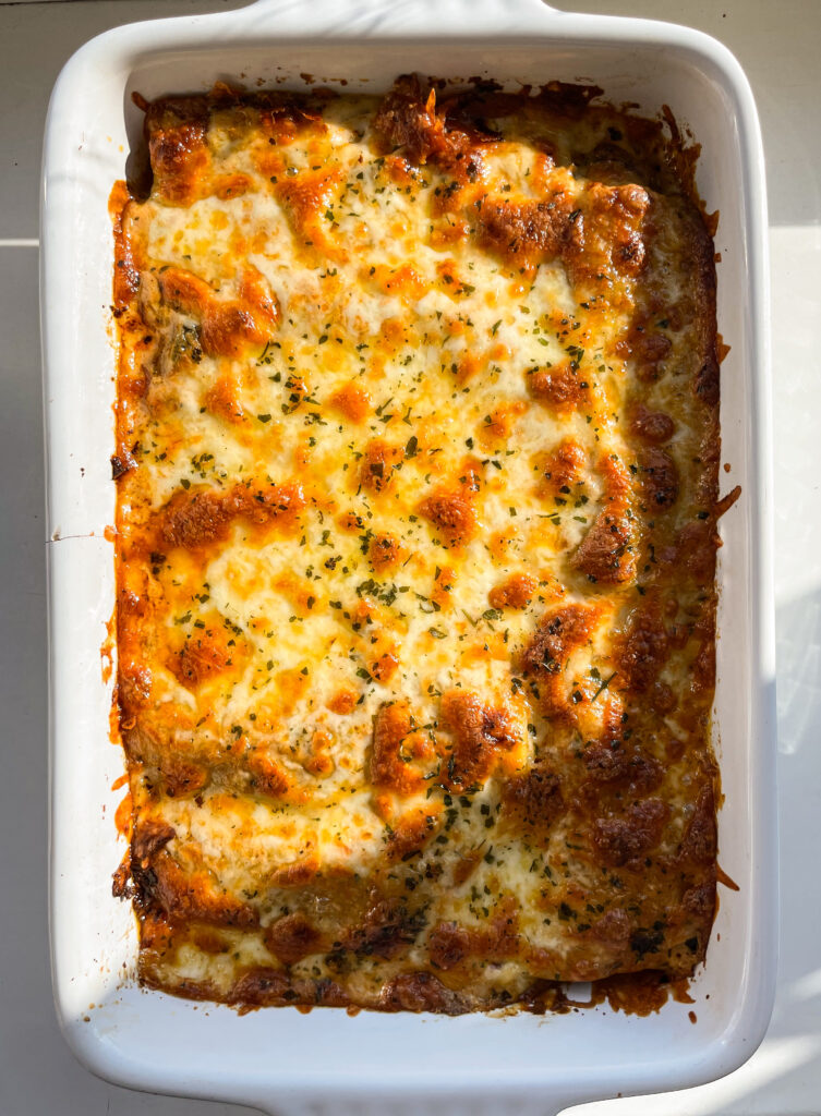 CHICKEN ALFREDO LASAGNA