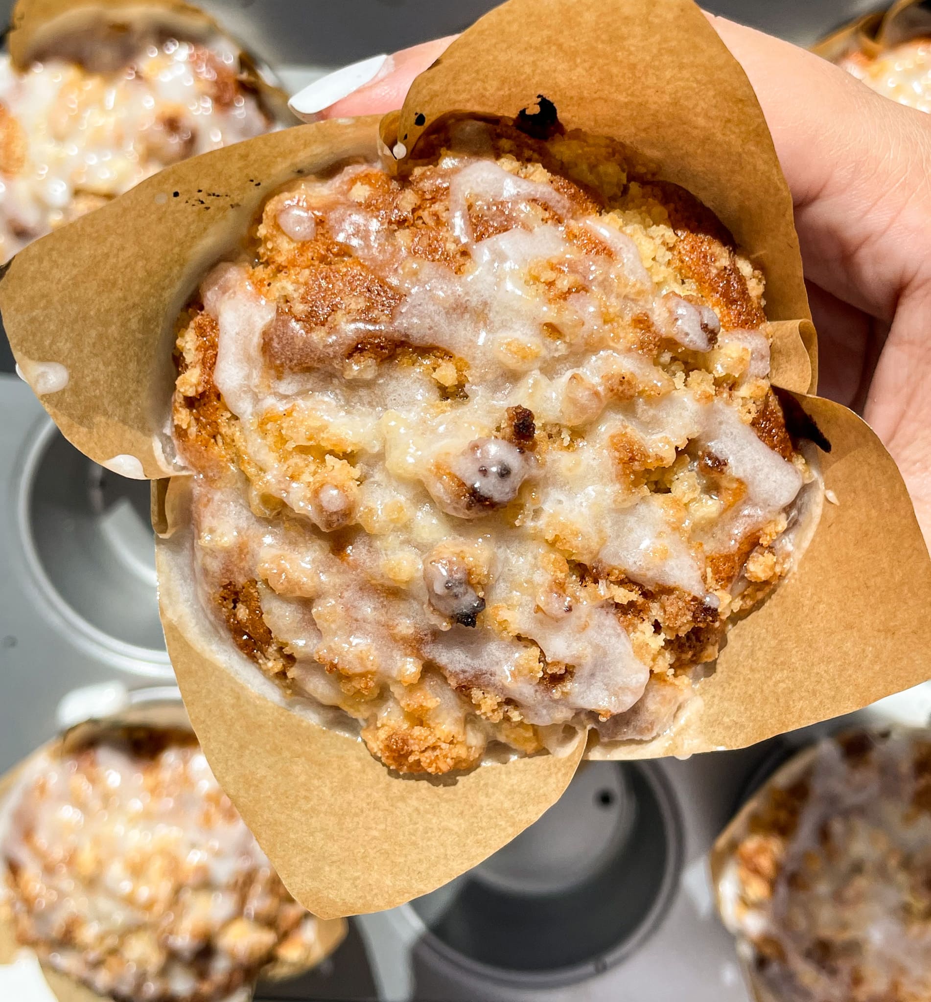 Apple Crumble Muffins