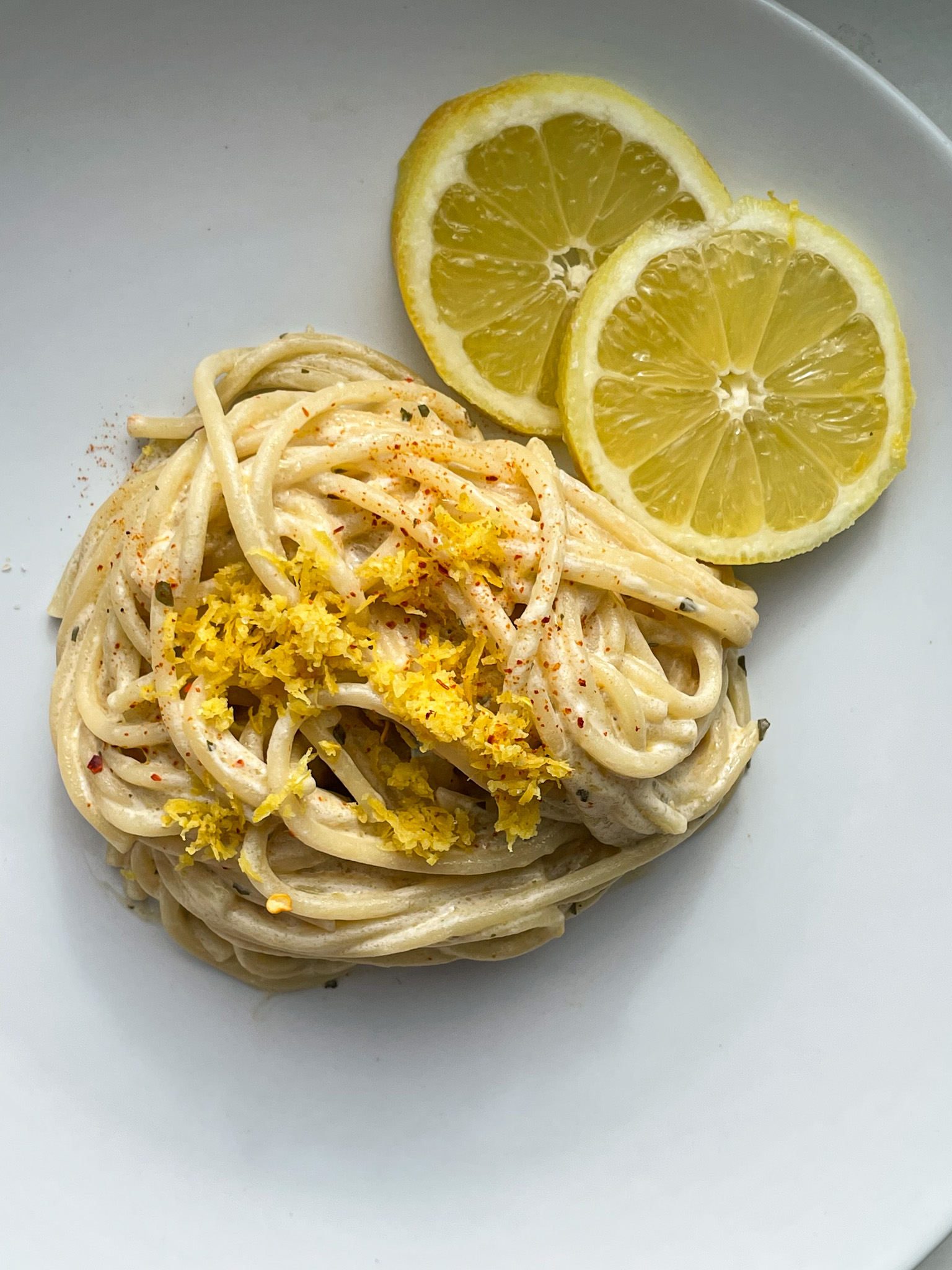 creamy lemon pasta