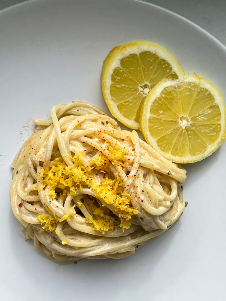 CREAMY LEMON PASTA