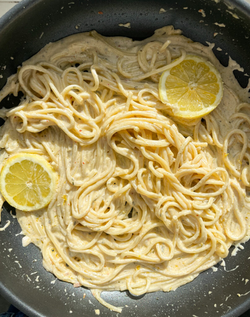 CREAMY LEMON PASTA