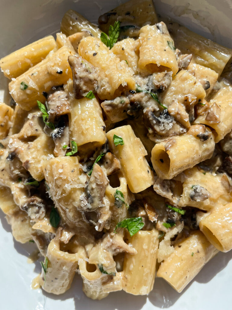 FUNGHI RIGATONI