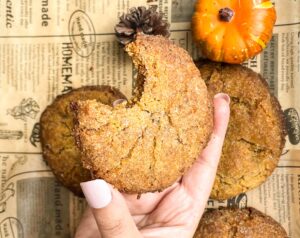 BROWN BUTTER PUMPKIN COOKIES