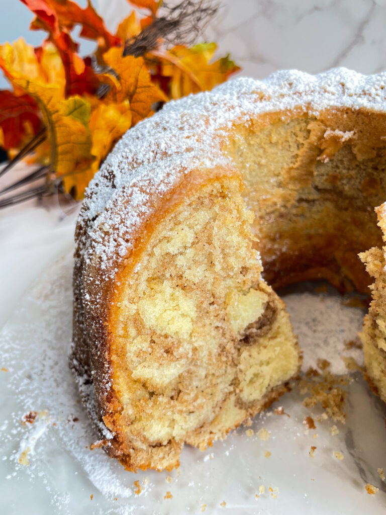 CINNAMON SWIRL BUNDT CAKE