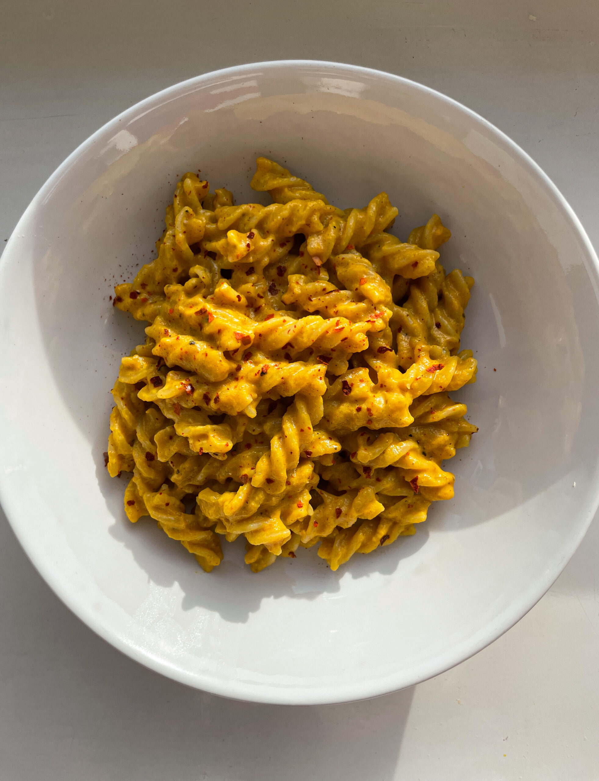 Pumpkin Alfredo Pasta