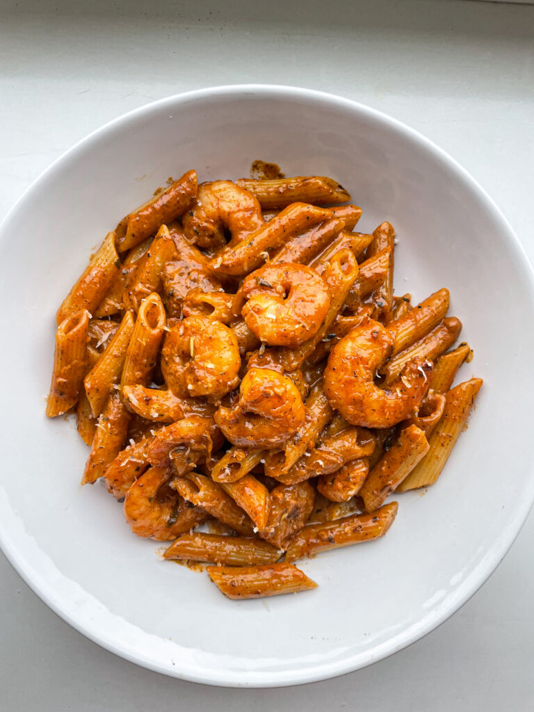 CAJUN SHRIMP PASTA