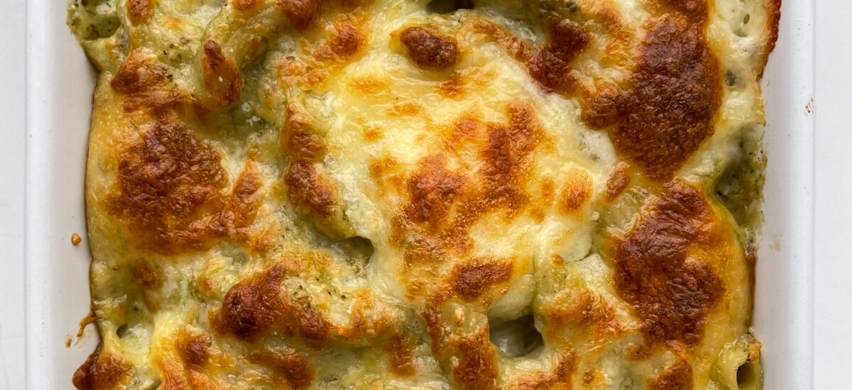 Pesto Mac and Cheese