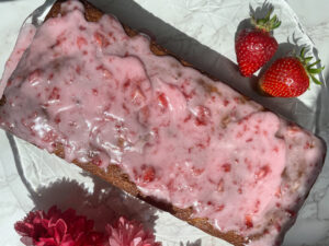 STRAWBERRY LOAF CAKE