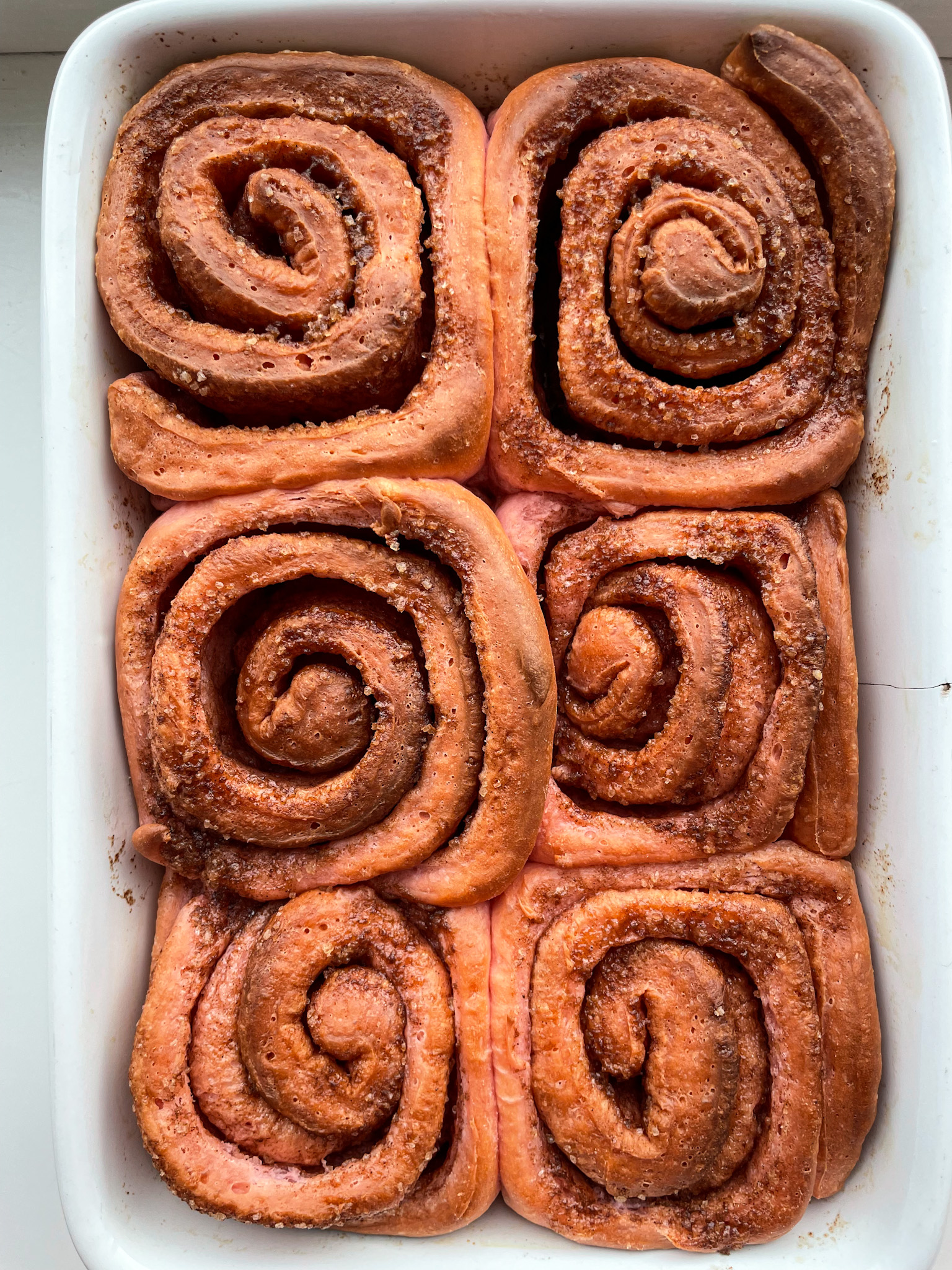Pink Cinnamon Rolls