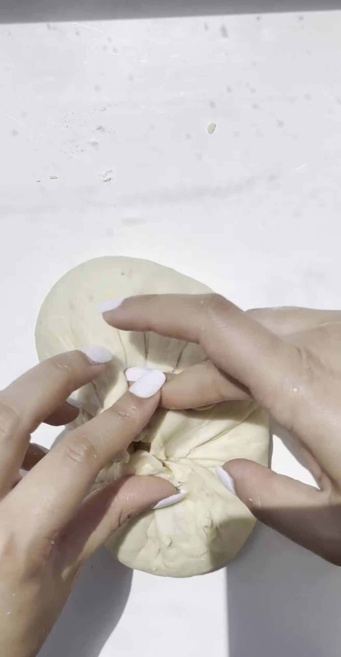 Preparing Potato Cheese Bread
