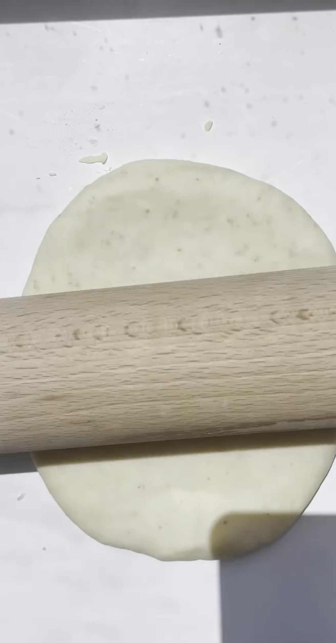 Preparing Potato Cheese Bread