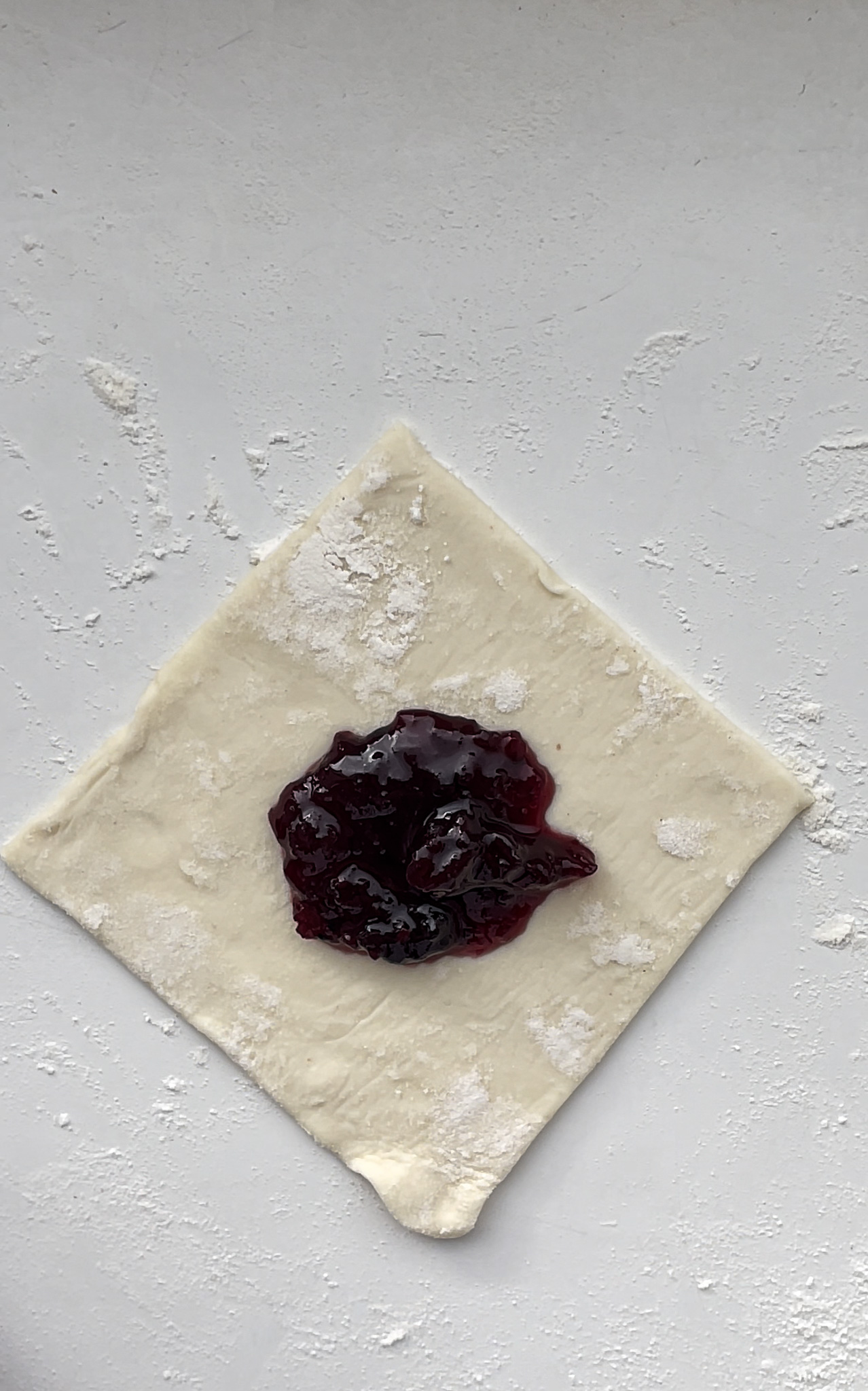 Preparing Love Letter Pastries