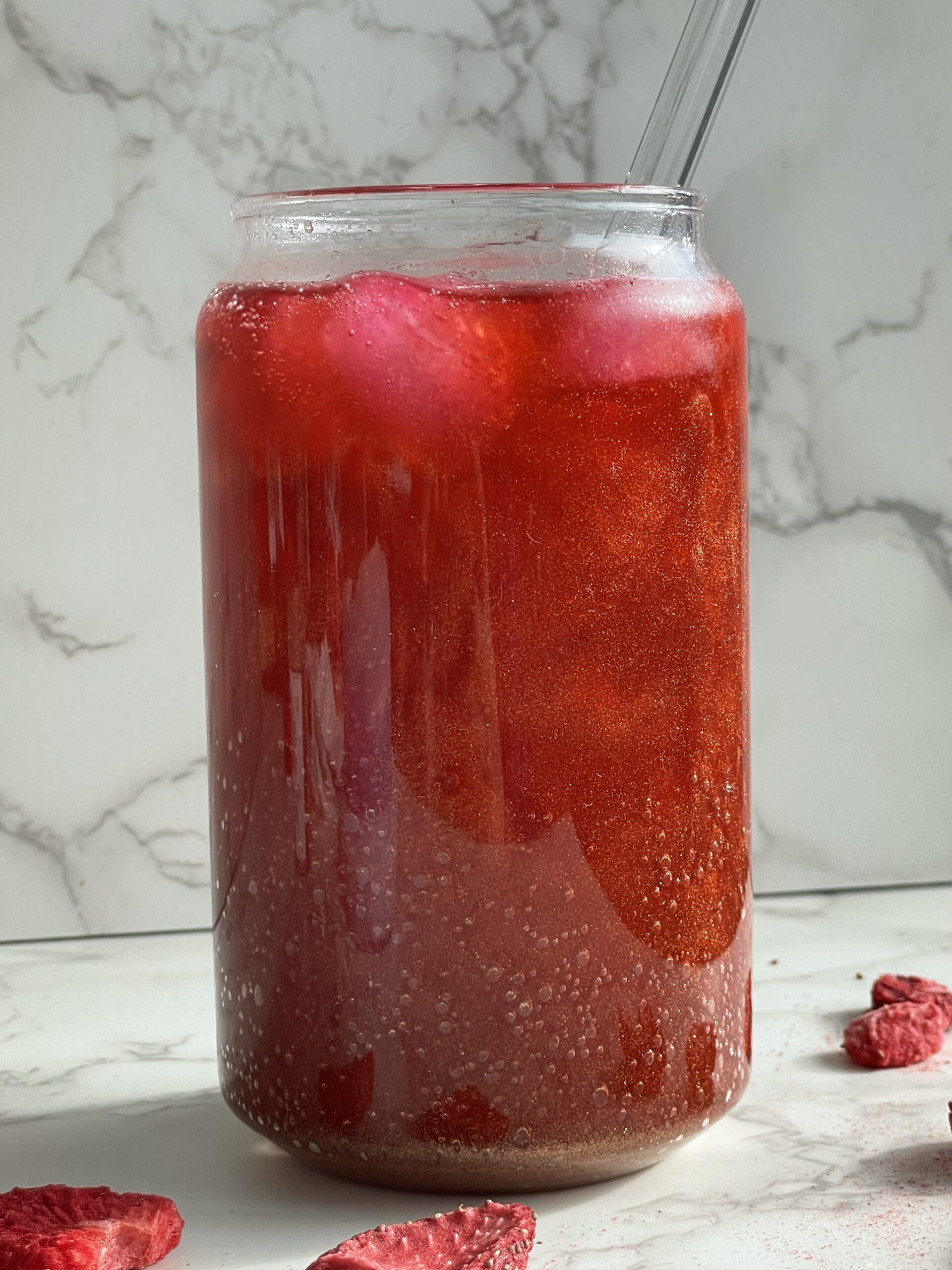 Pink Valentine's Drink