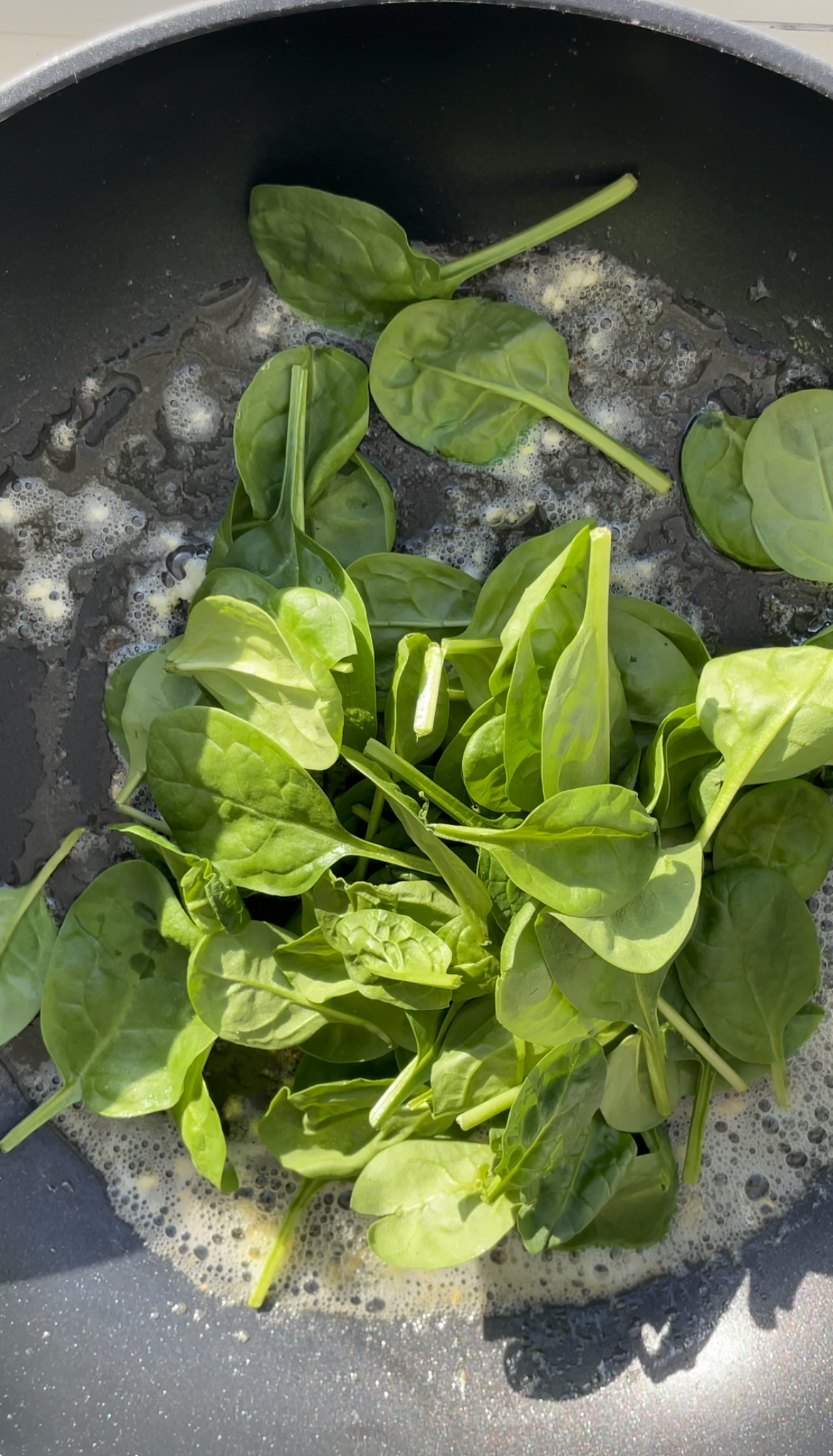 Creamy Spinach Lemon Pasta
