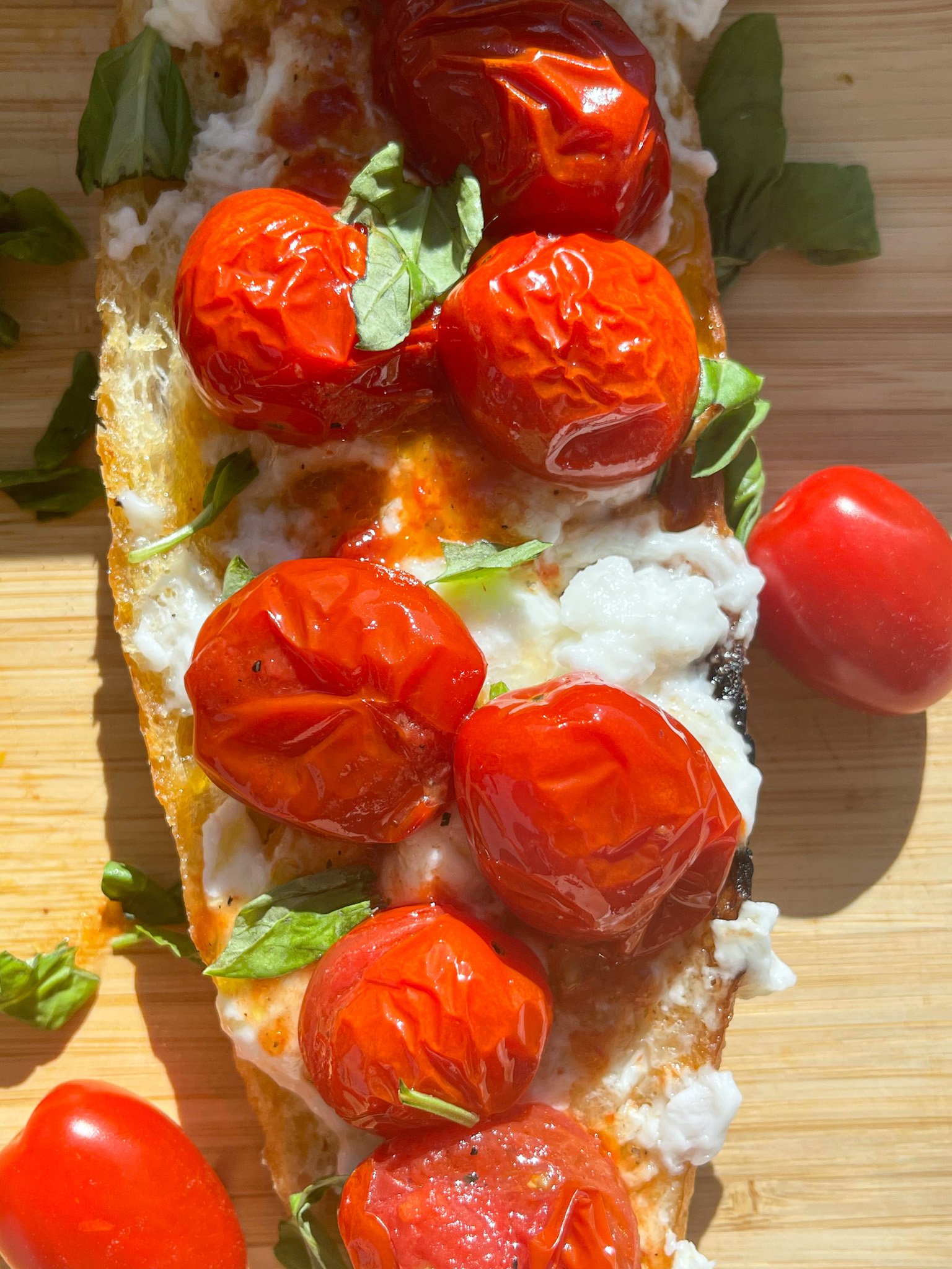 Buffalo Cheese Baguette