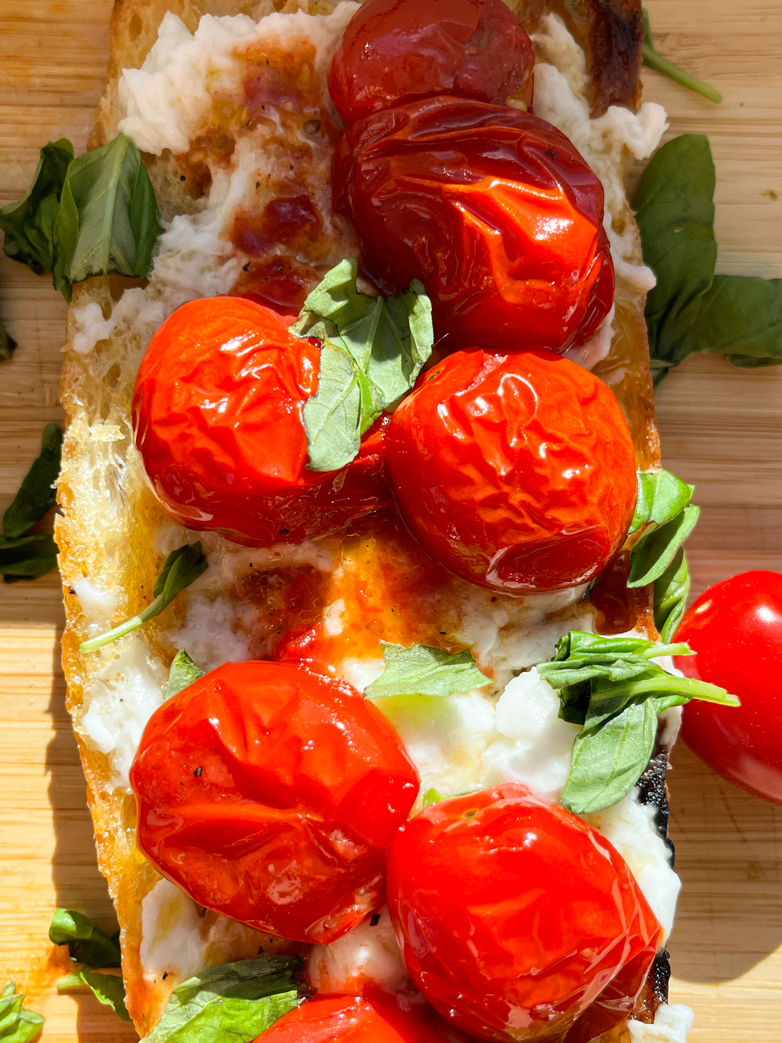 Buffalo Cheese Baguette