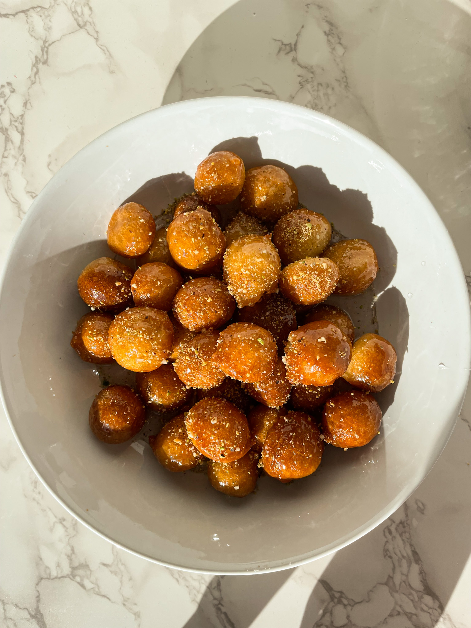 MIDDLE EASTERN LOKMA BITES - Bakeanna recipes