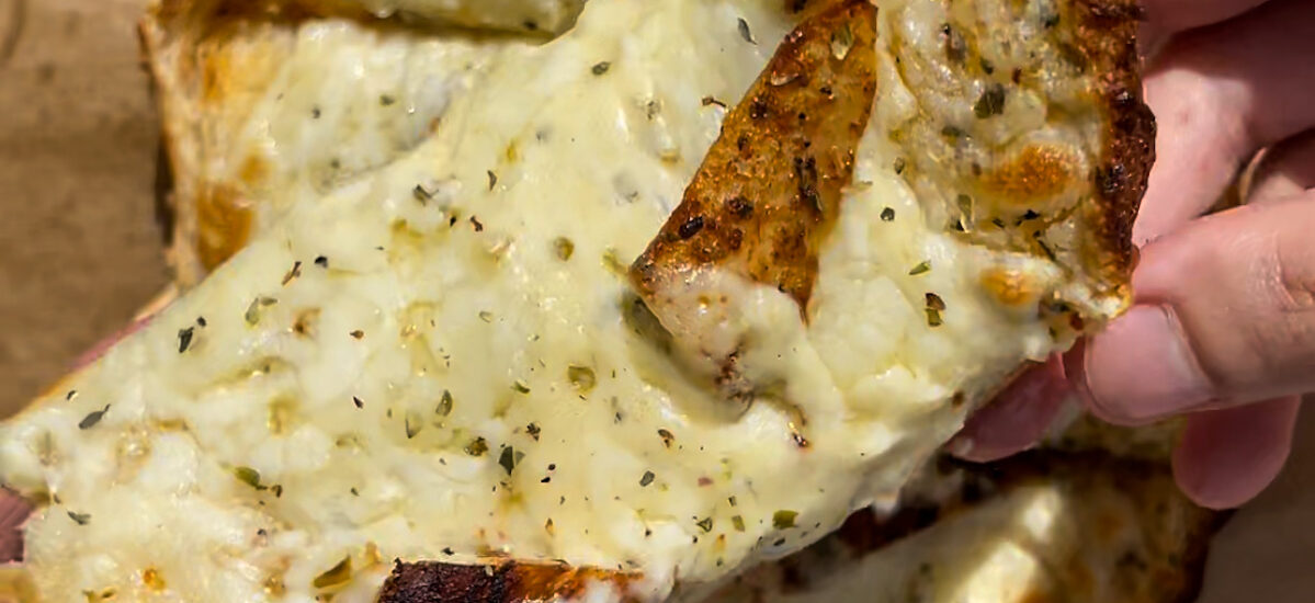 Chicken Alfredo Bread