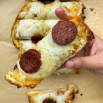 PEPPERONI GARLIC CHEESE BREAD