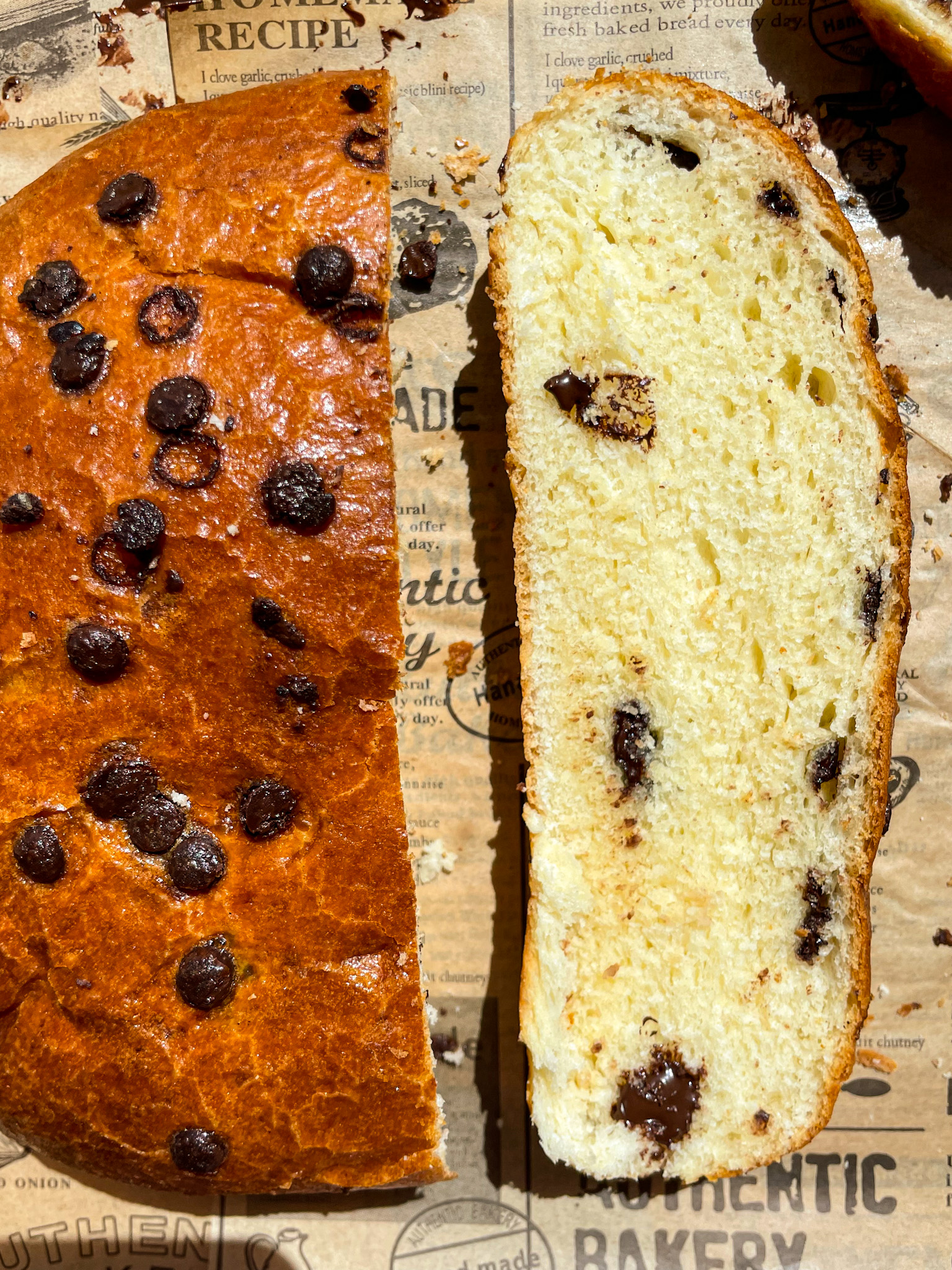 Chocolate Chip Brioche