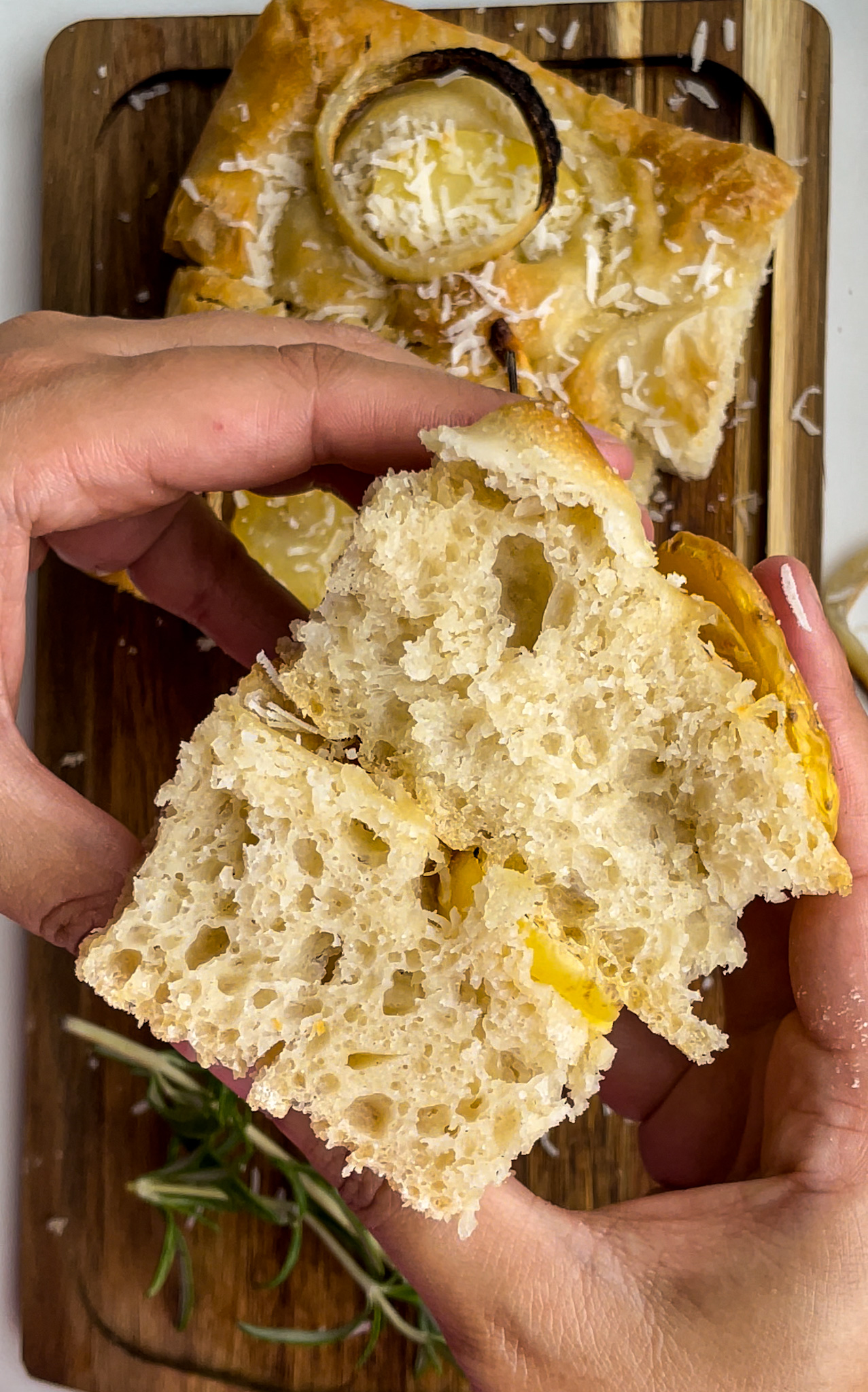 Potato Onion Focaccia