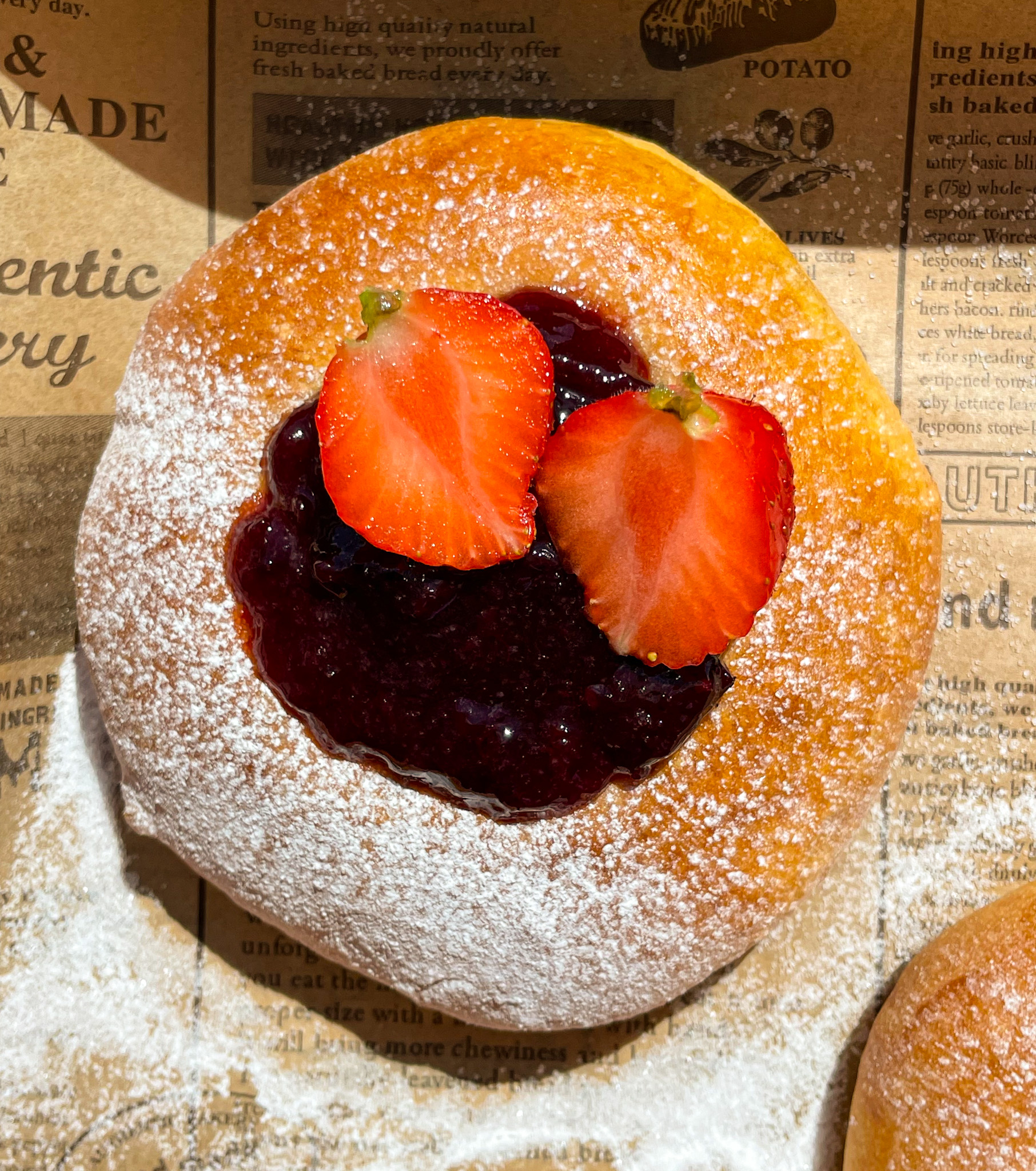 JELLY CUSTARD BRIOCHE BUNS