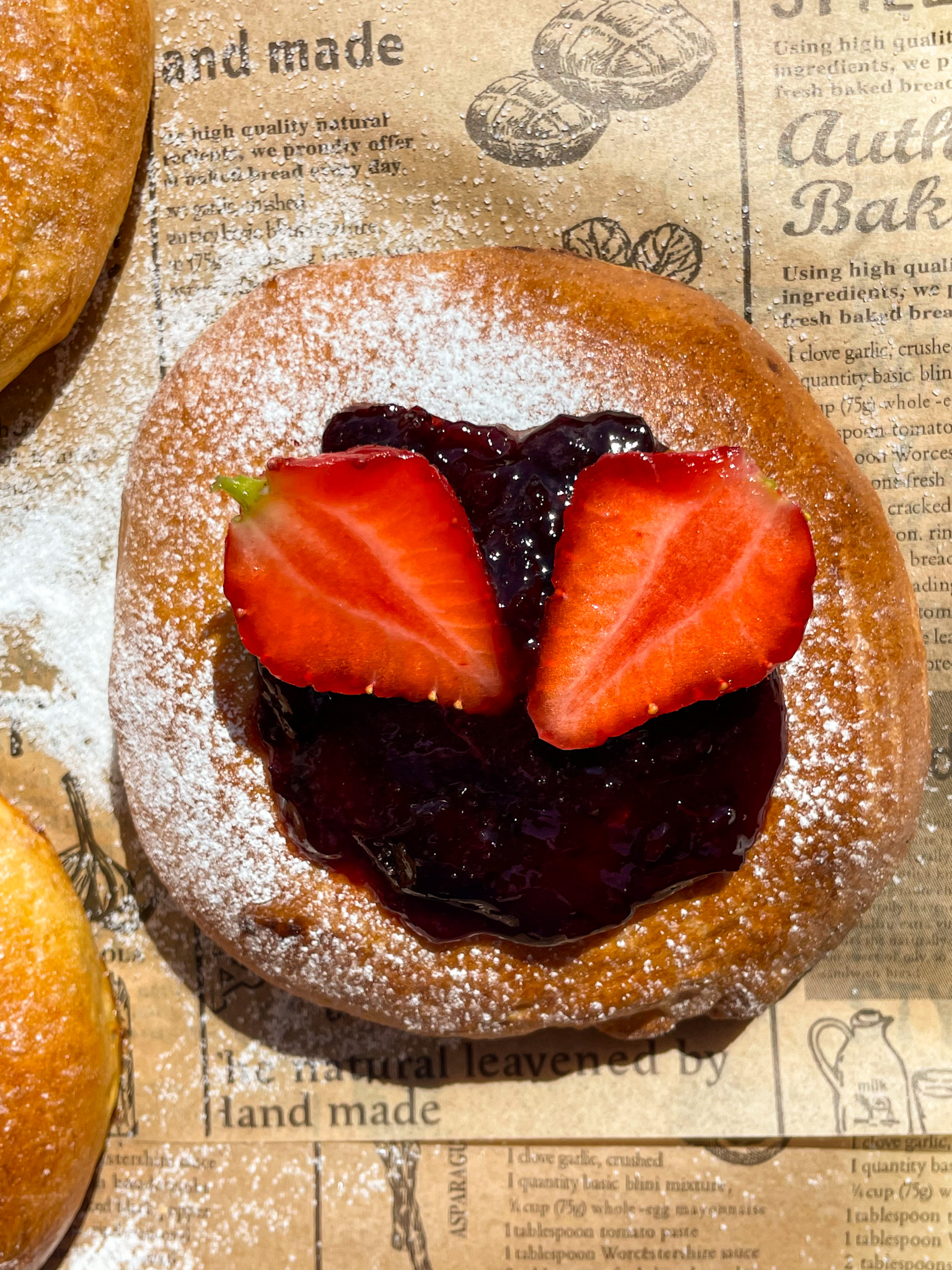 Jelly Custard Brioche