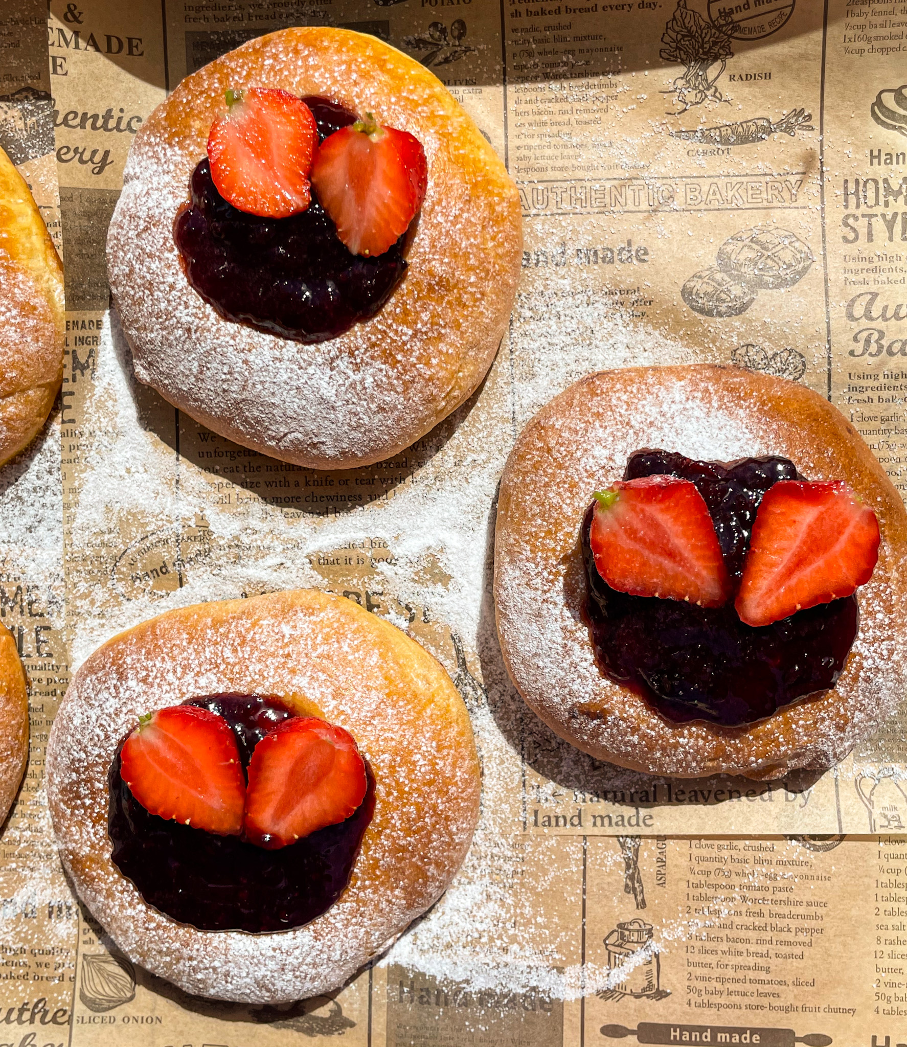 Jelly Custard Brioche