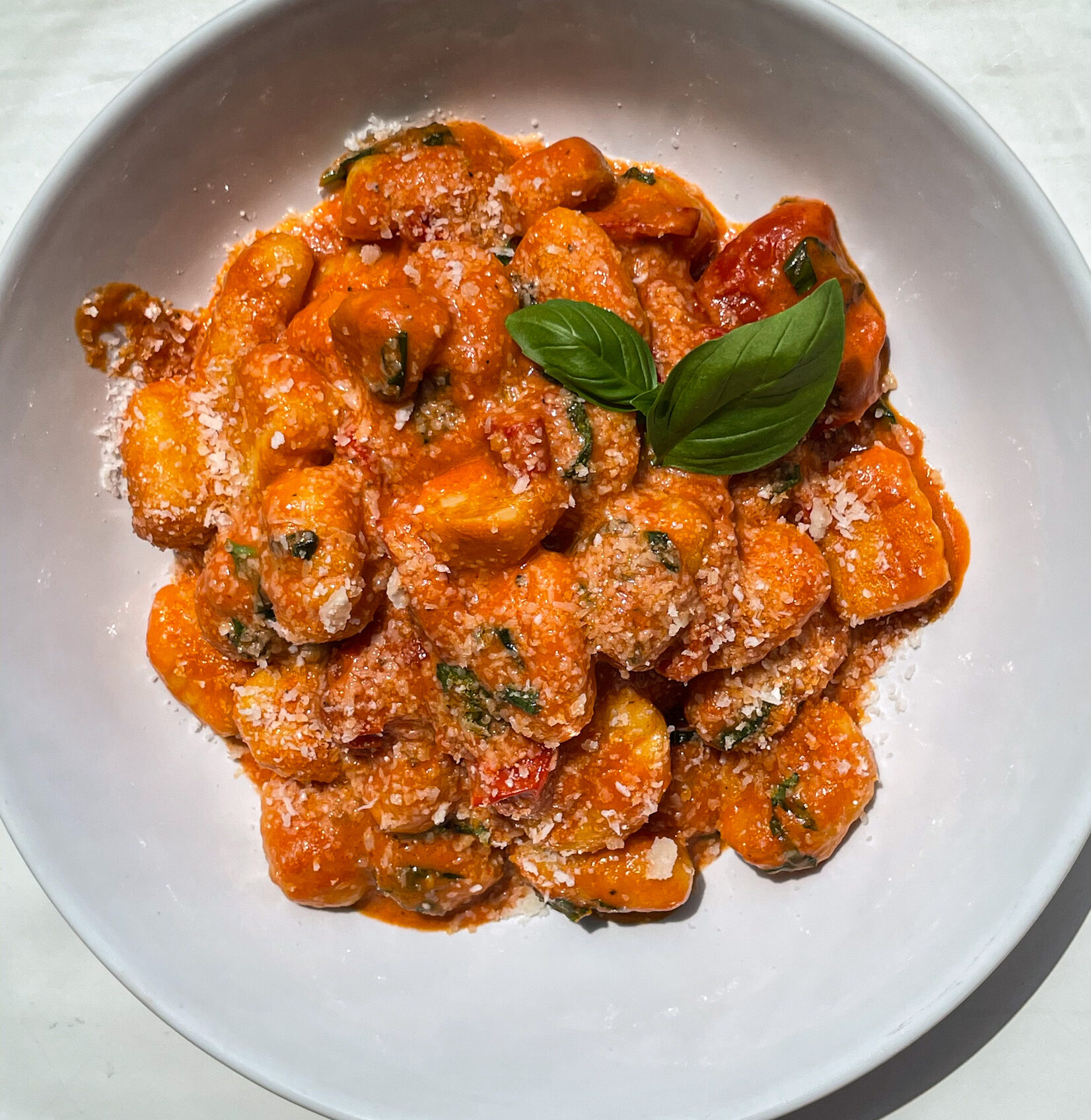 SPICY TOMATO PINK GNOCCHI