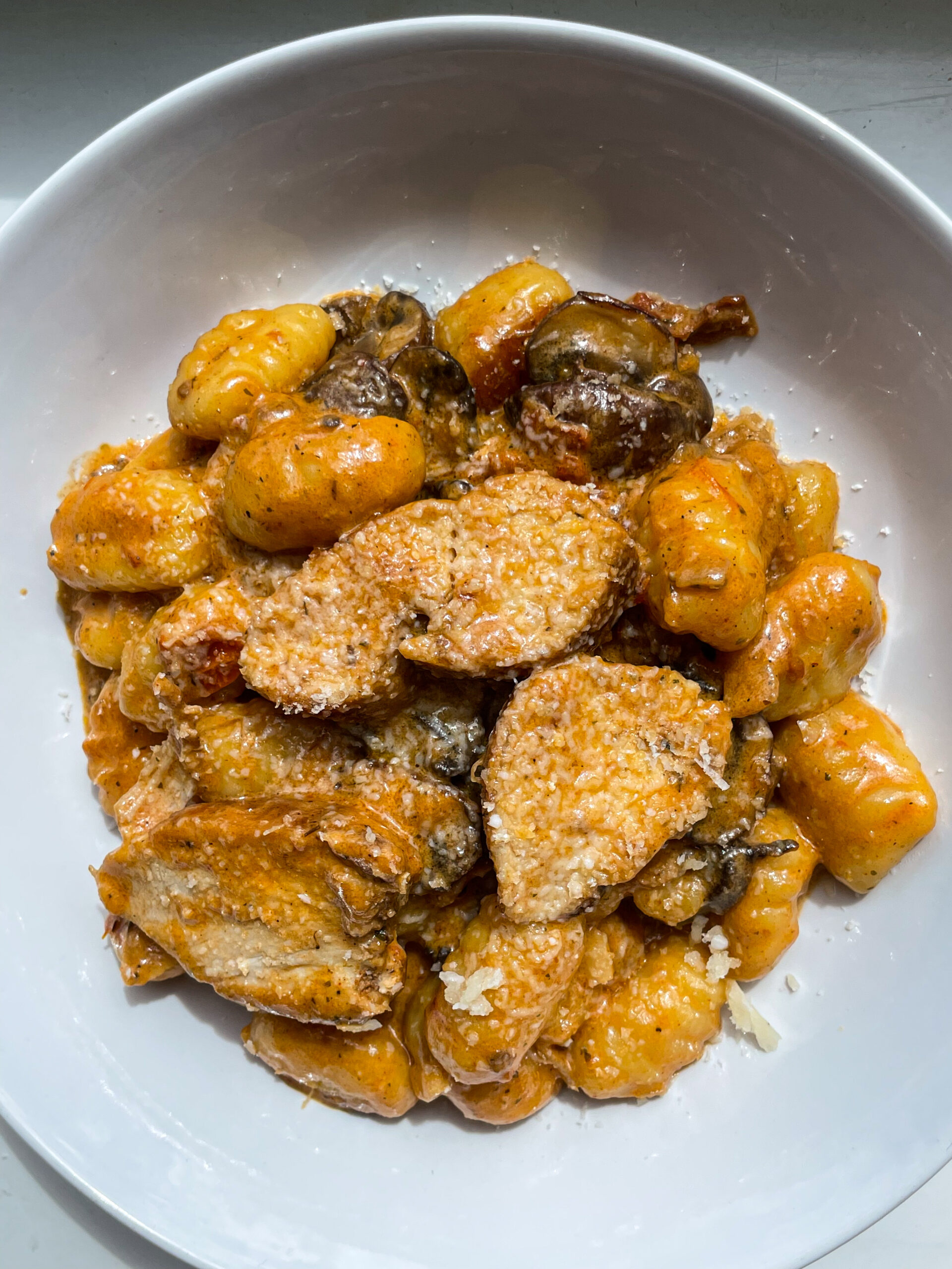 CHICKEN MUSHROOM GNOCCHI