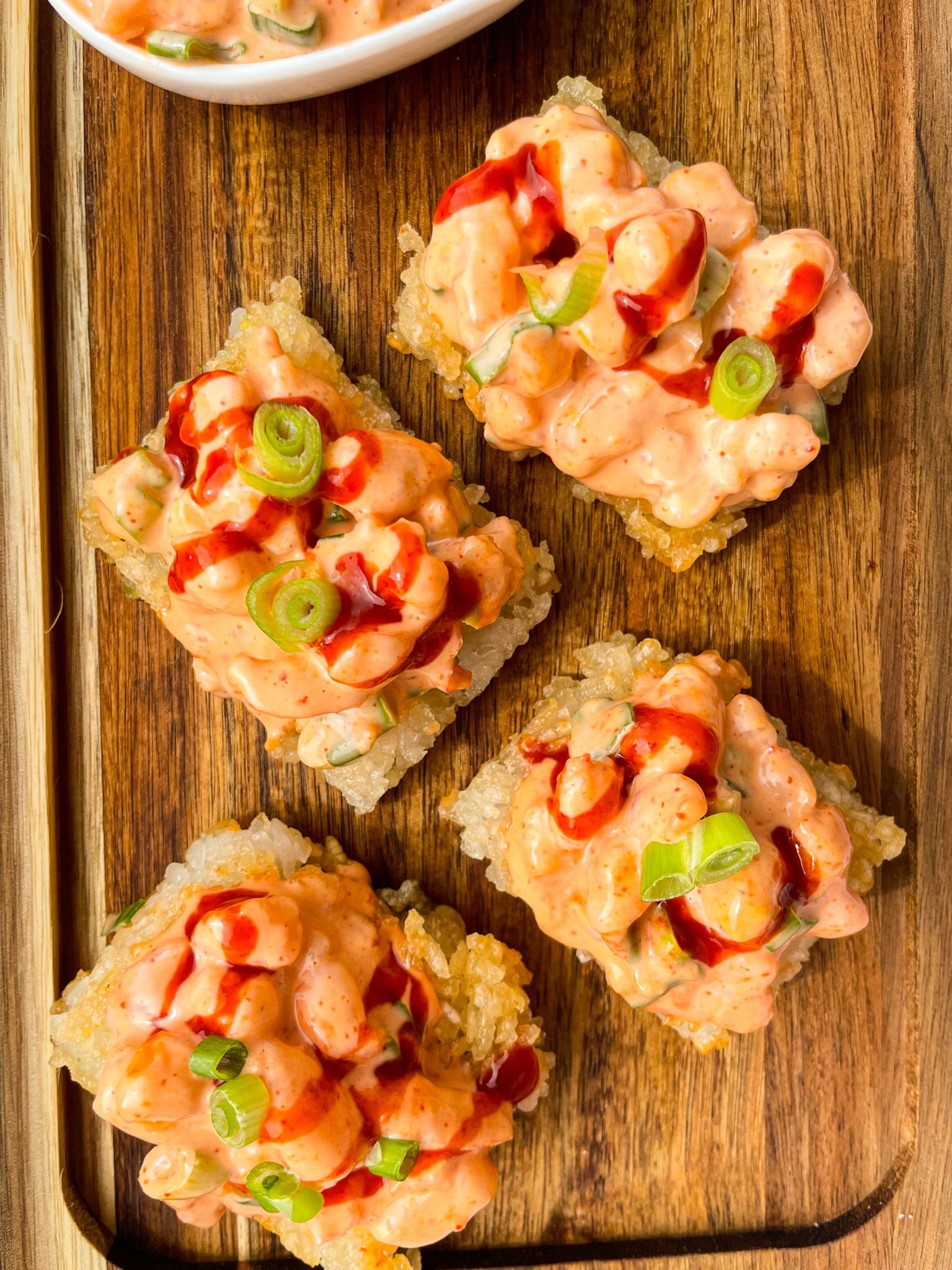 Crispy Shrimp Rice Bites