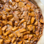 THE BEST APPLE FRITTER SKILLET CAKE