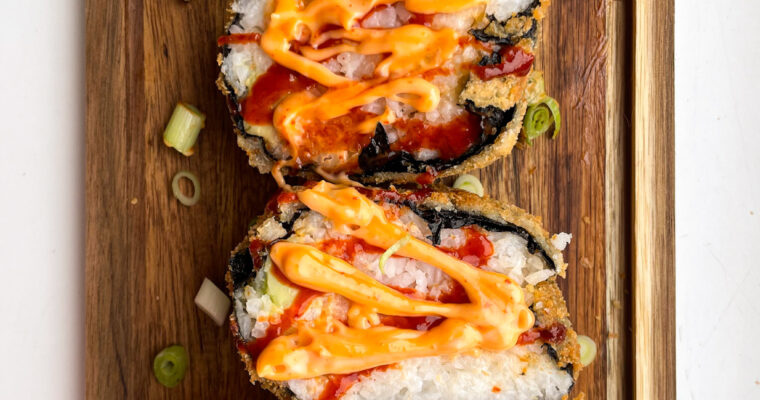 THE BEST SUSHI BURGER RECIPE