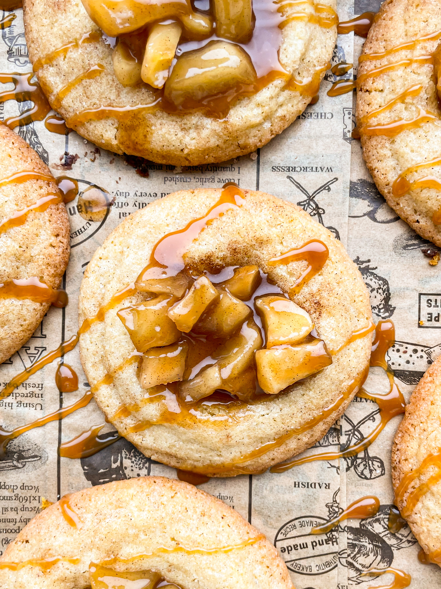 APPLE PIE SNICKERDOODLE COOKIES