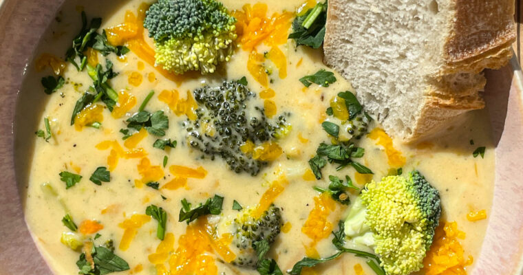 BROCCOLI CHEDDAR SOUP