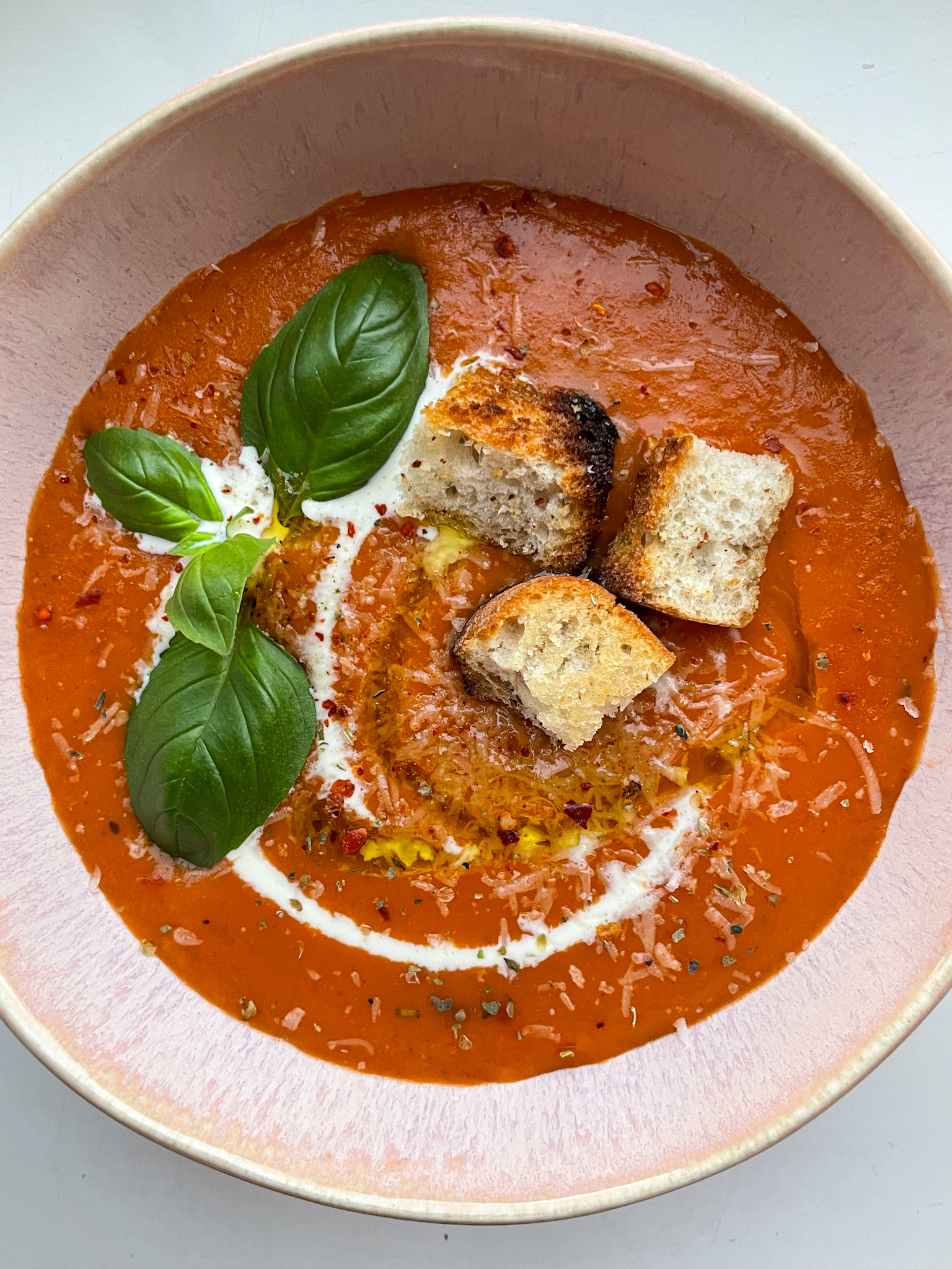 THE BEST TOMATO SOUP