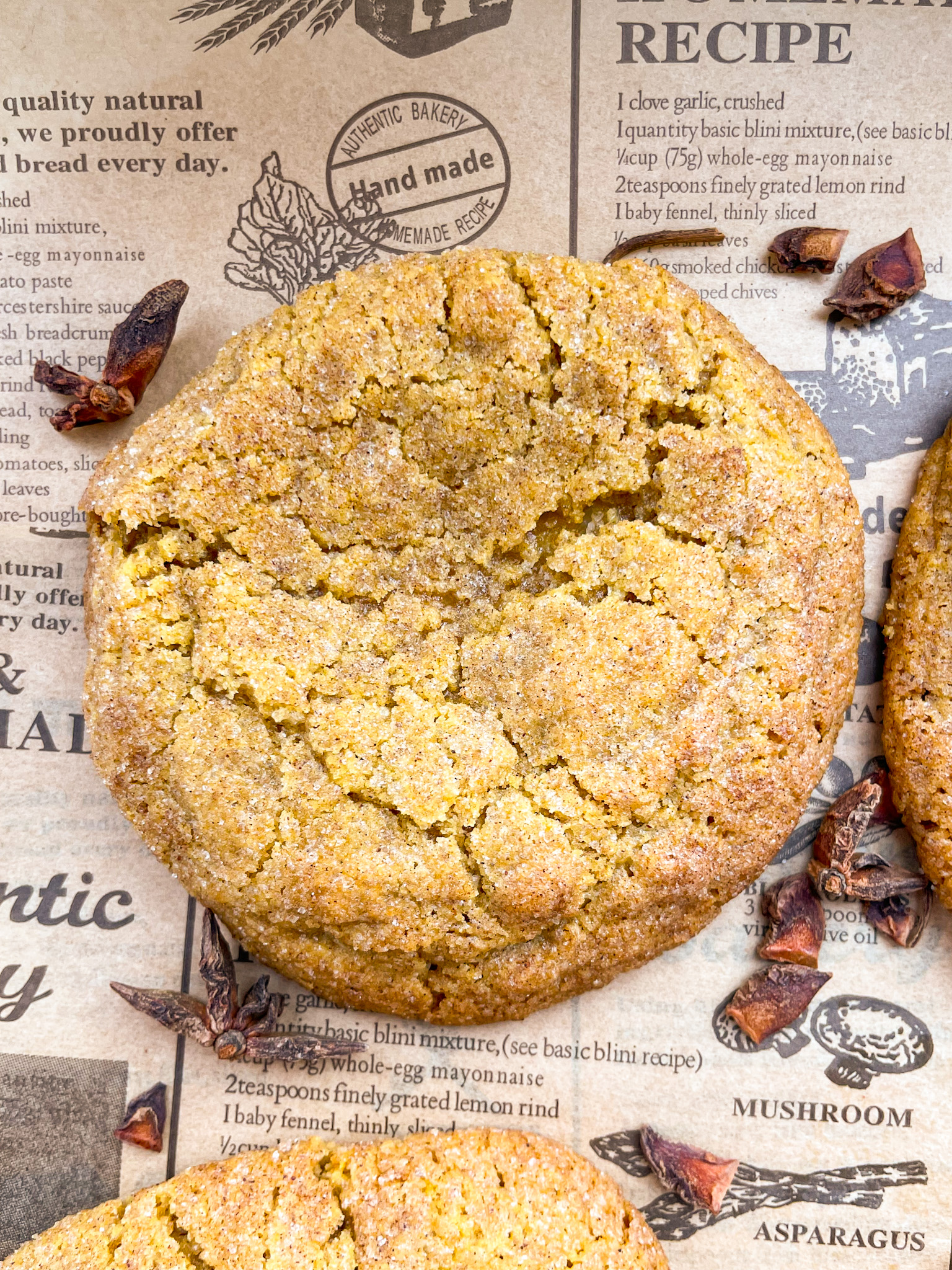 Pumpkin Cheesecake Cookies