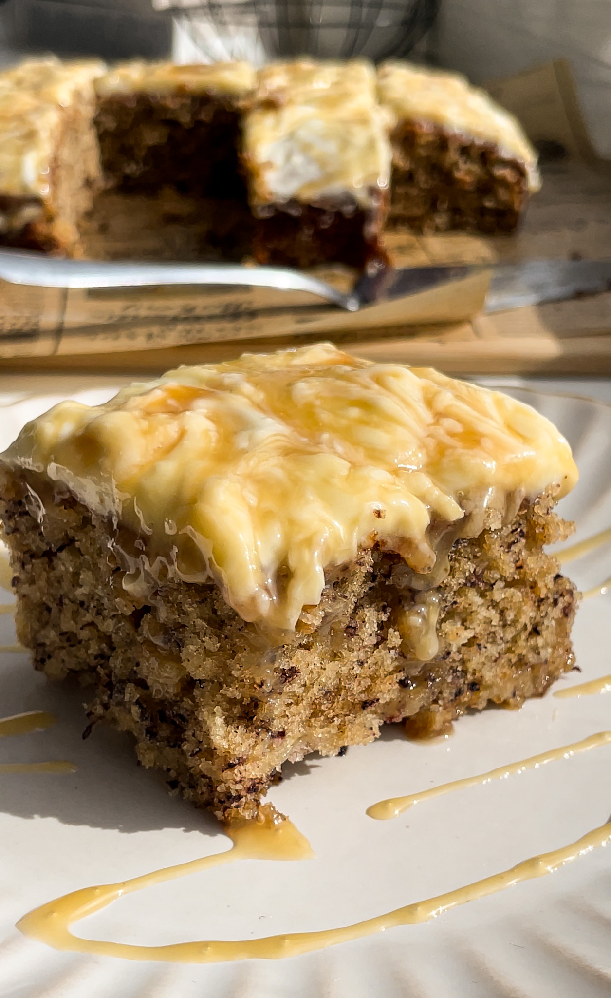 BROWN BUTTER BANANA CAKE