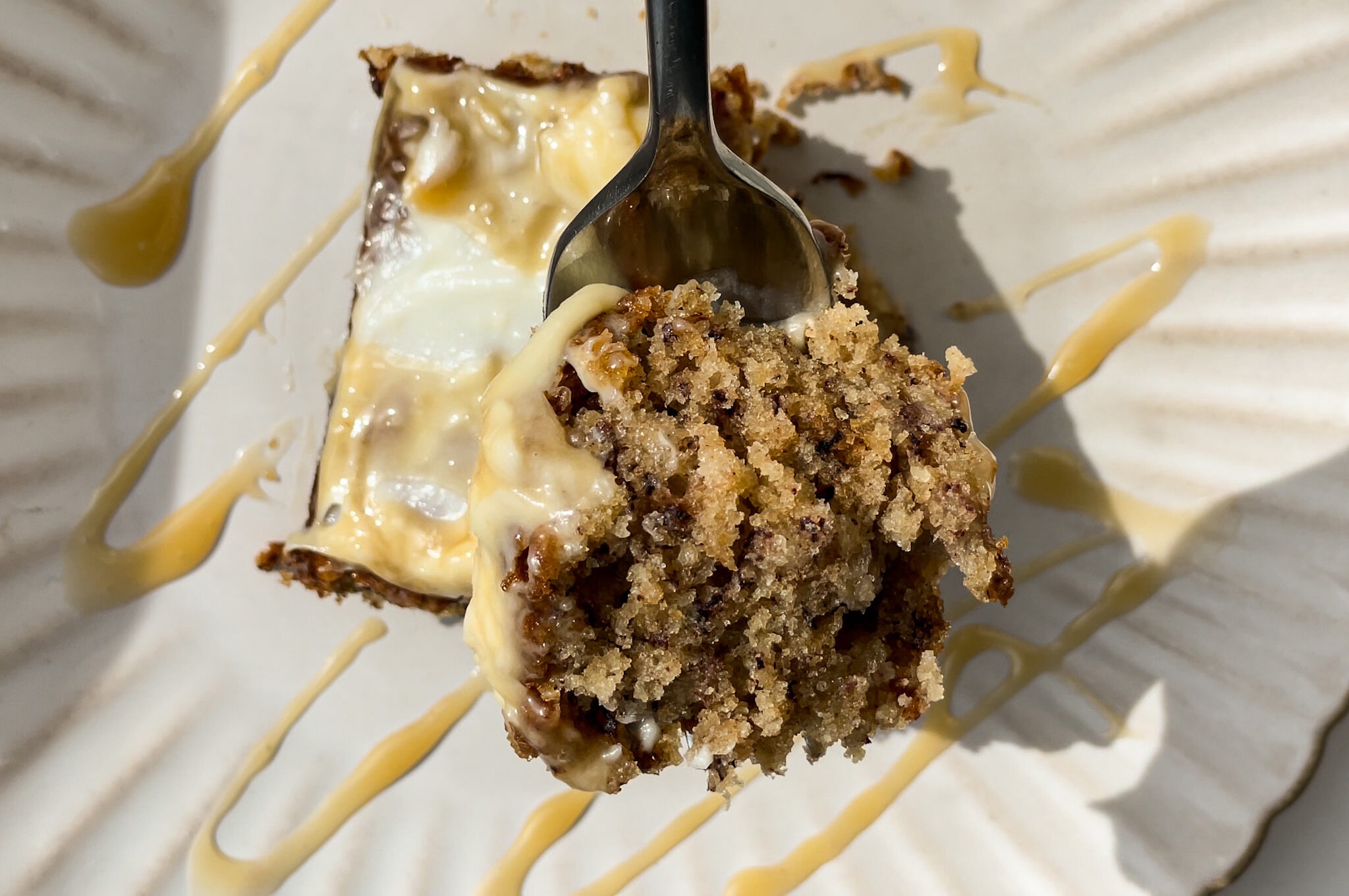 BROWN BUTTER BANANA CAKE