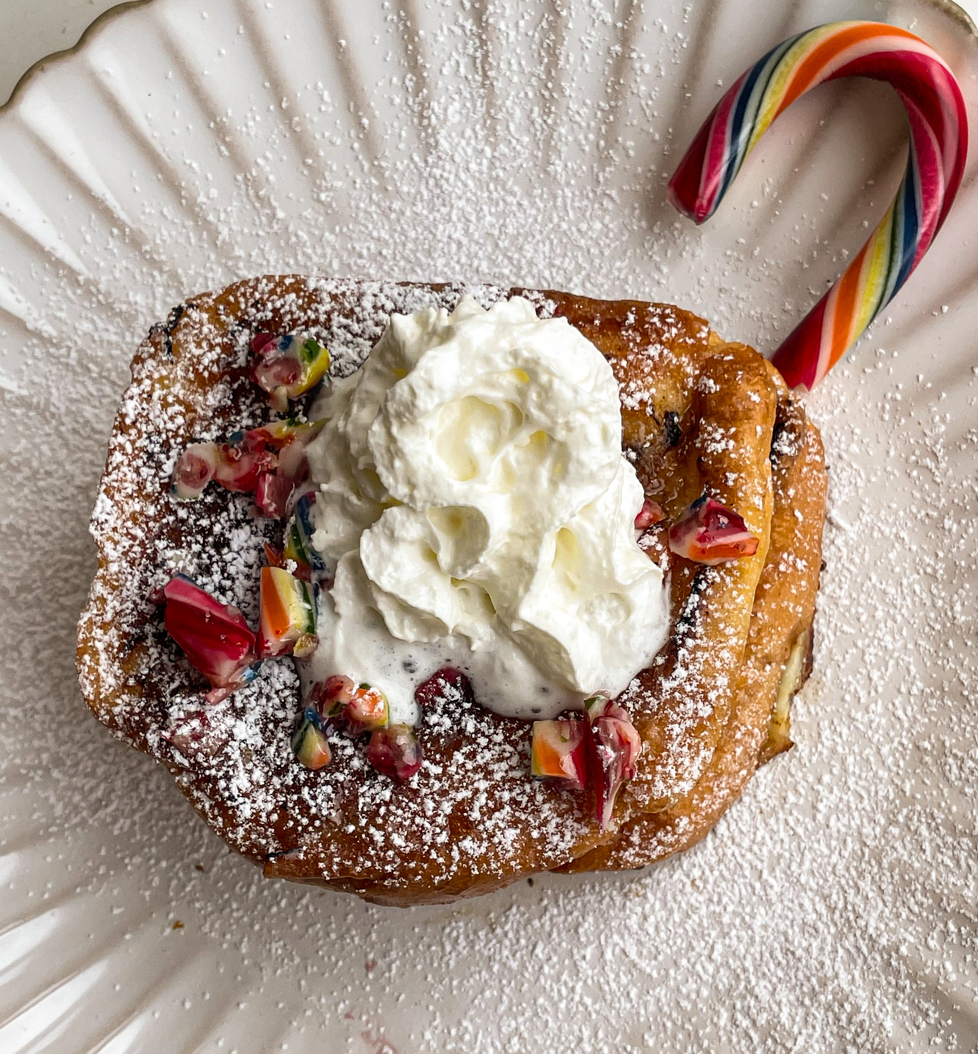 Candy Cane French Toast