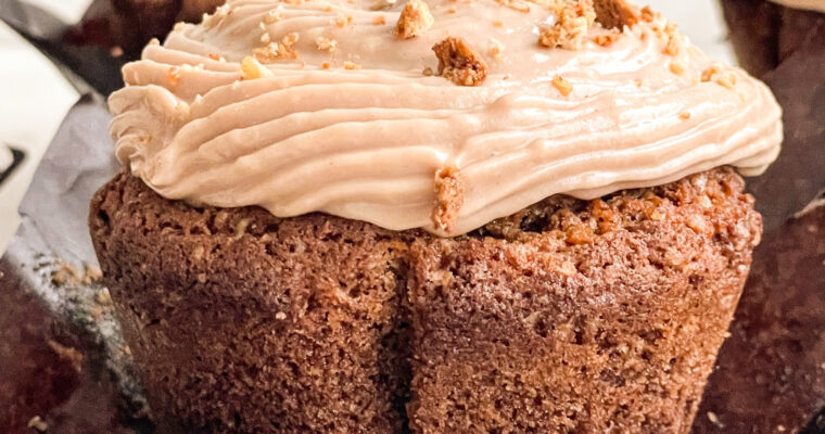 FROSTED GINGERBREAD MUFFINS