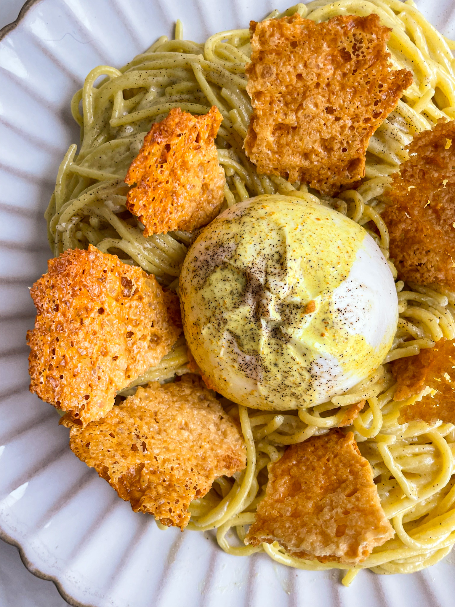 Golden Swirl Truffle Pasta