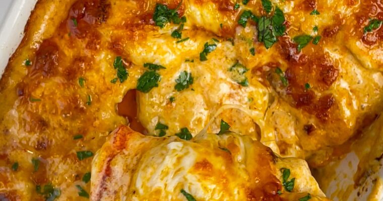 CREAMY DREAMY POTATOES AU GRATIN