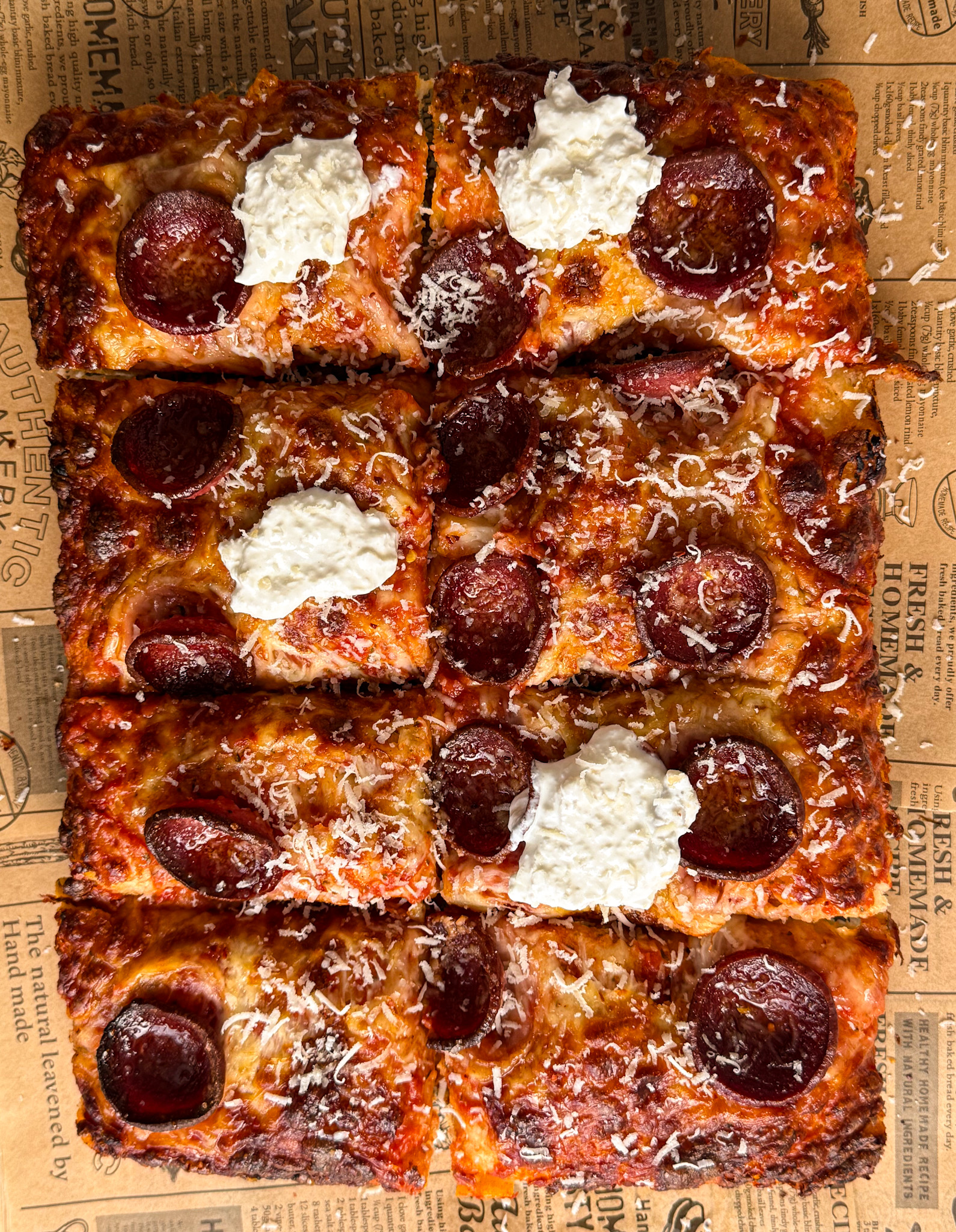 Detroit Style Pizza